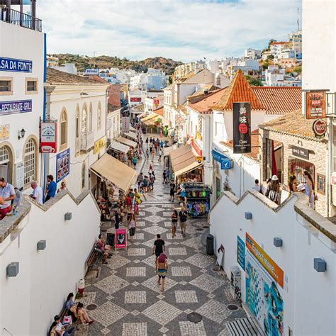 The Old Town Of Albufeira Algarve Portugal | Portugal cities, Portugal ...