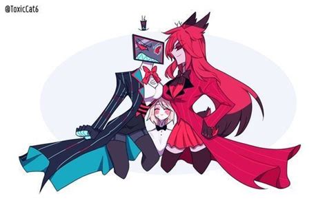 Hazbin Hotel (male human oc hero character x female Hazbin Hotel Harem ...