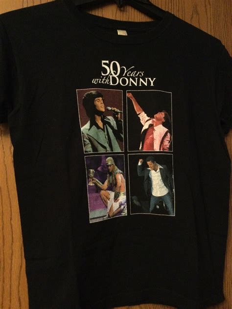 Donny Osmond - “50 Years With Donny” - Black Shirt - … - Gem