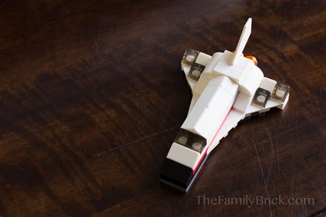 February 2015 Monthly Mini Build: Space Shuttle - The Family Brick