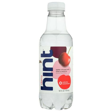 Hint Water Infused with Cherry Essence, 16 fl oz - Walmart.com ...