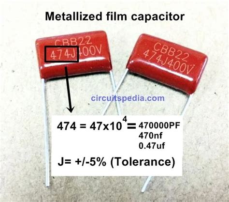 Mylar Capacitor Codes