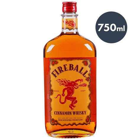 Fireball Cinnamon Whisky 750 ml Plastic Bottle - Applejack