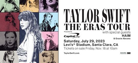 TAYLOR SWIFT | THE ERAS TOUR U.S. DATES ANNOUNCED PRESENTED BY CAPITAL ...