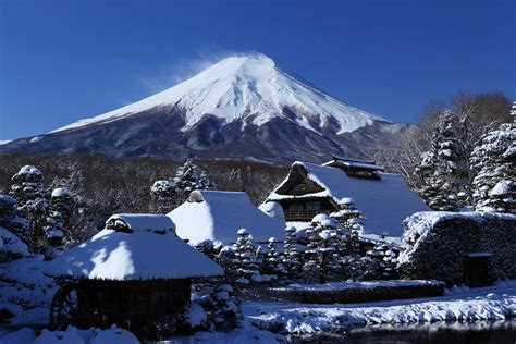 Mt. Fuji, Winter View (IMG_0345_DPP) | taken from Oshino-Hak… | Flickr