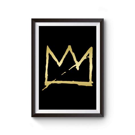 Basquiat Crown Jean Michel Basquiat Poster