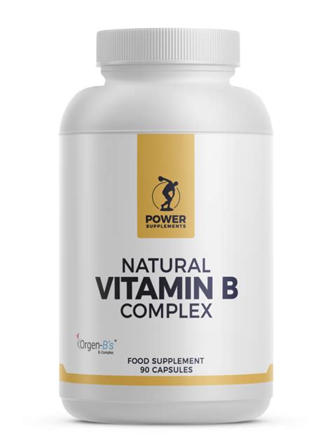 Natural Vitamin B Complex | Power Supplements