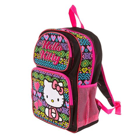 Hello Kitty™ Rainbow Patchwork Backpack | Claire's