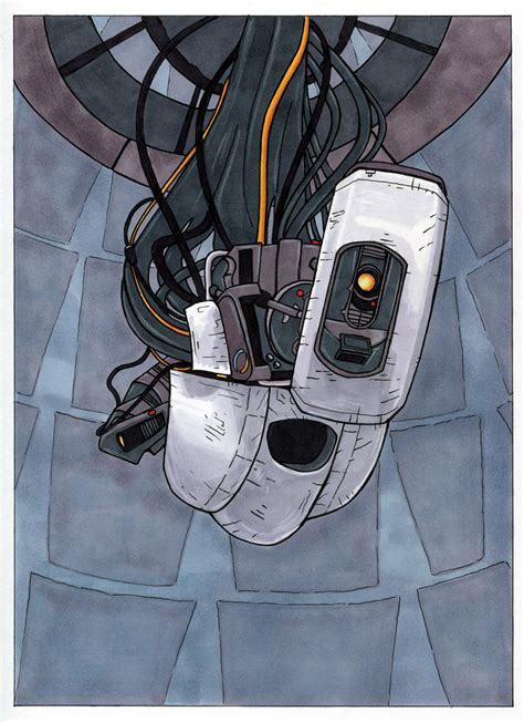 Portal 2 Glados Fan Art