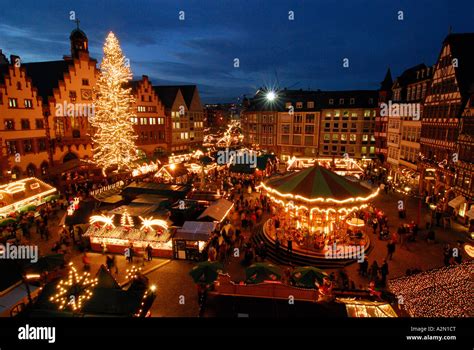 Frankfurt Christmas market, Germany Stock Photo - Alamy