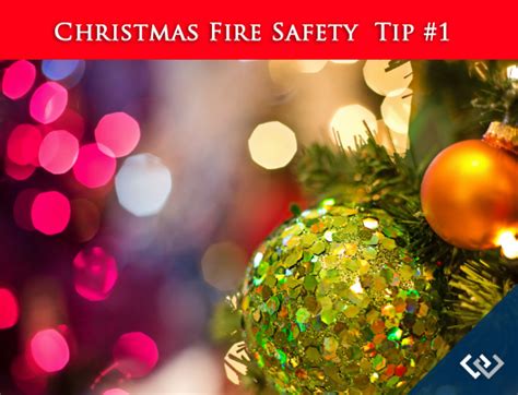 Christmas Fire Safety - Tip #1 - Judy Casad