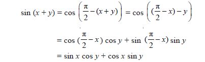 prove that sin(A+B)=sinA cosB-cosA sinB - Maths - Introduction to ...