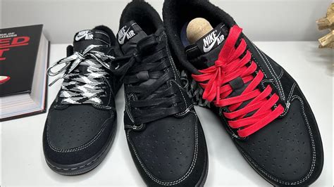 TRAVIS SCOTT PHANTOM BLACK ALL LACE OPTIONS **WITH ON FOOT** - YouTube