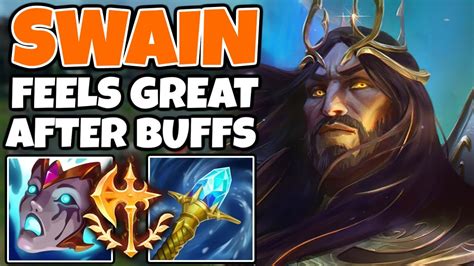 SWAIN feels so STRONG after the BUFFS | 13.9 - League of Legends - YouTube