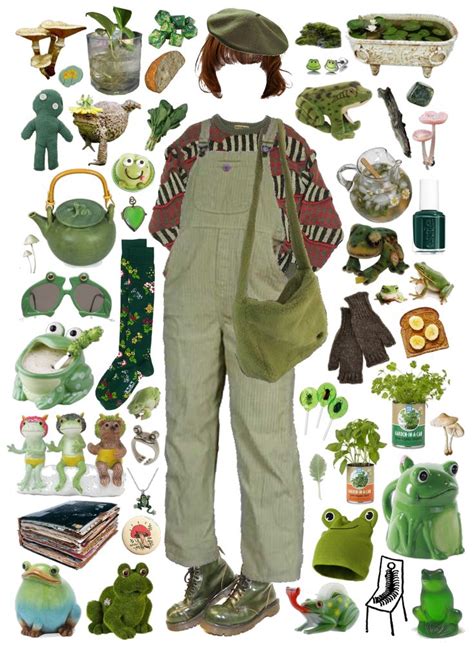 frog boy outfit ideas | #goblincore #cottagecore #frog #natural ...