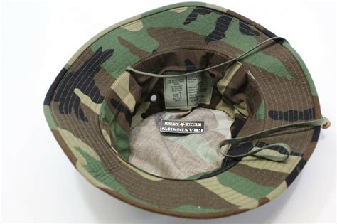 M81 Woodland Camo Jungle Hat Ripstop Made In USA – GRANDPOPSARMYNAVY