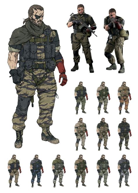 Big Boss Concept Art from Metal Gear Solid V #art #artwork #gaming # ...