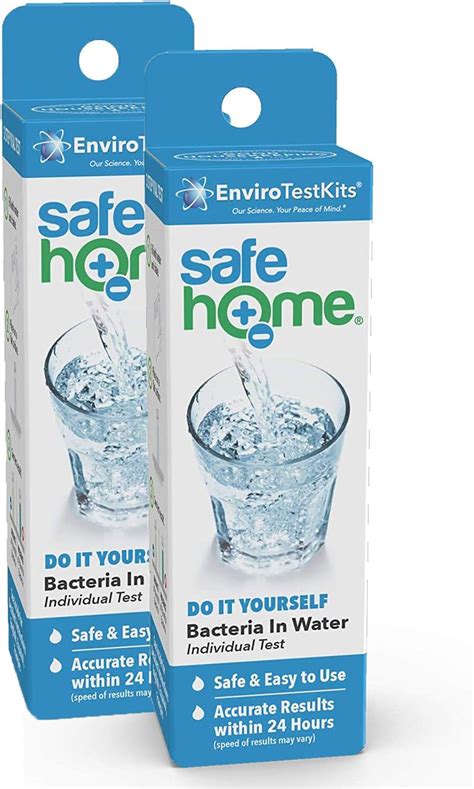 Safe Home BACTERIA in Water Test Kit – Detects 50 Different Species of ...