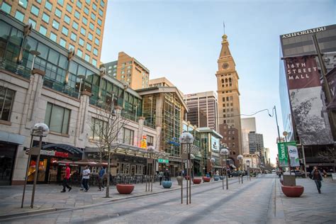 16th Street Mall – Downtown Denver, CO | Pedestrian Promenade