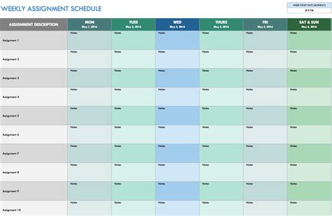 monthly schedule template excel — db-excel.com