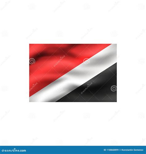 Flag of Sealand. stock illustration. Illustration of symbolic - 118868899