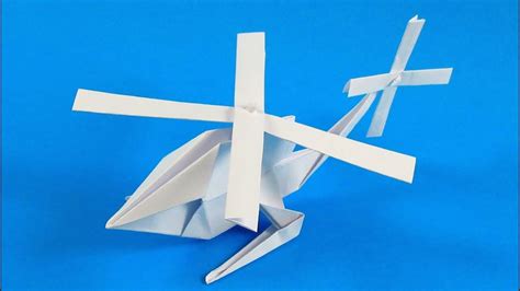 Make Your Own Helicopter with Easy Origami Instructions – easy origami ...