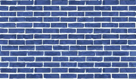 Blue brick wall texture block vector background 10413737 Vector Art at ...