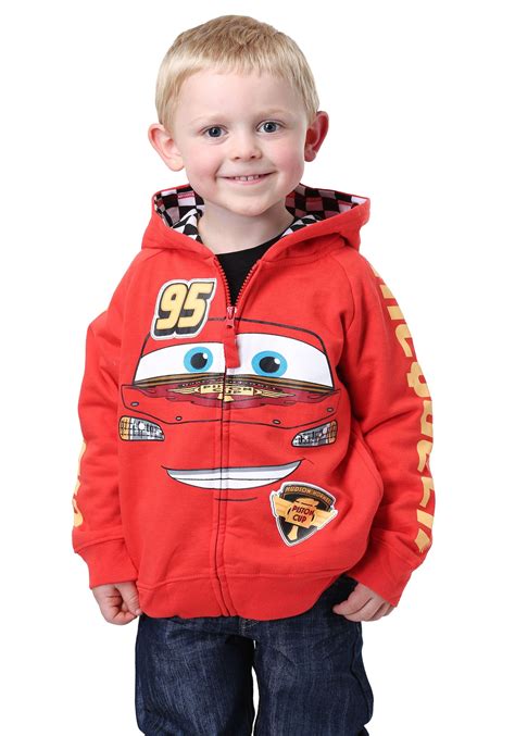 Disney Cars Lightning McQueen Kids Costume Hoodie | Baby halloween ...