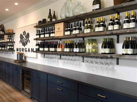 Morgan Tasting Room’s Fresh Modern Look | Winery tasting room, Tasting ...