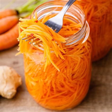 Easy Pickled Carrots Recipe for Asian Food, Salads & Tacos - Nurtured Homes