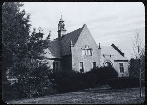 Newton Free Library branches & bookmobile. Newton, MA. Exterior of ...