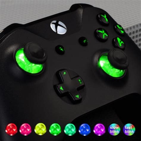 Custom Xbox One Controller LED color changing buttons 9 | Etsy