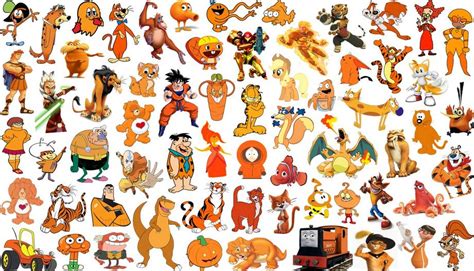 Click the Orange Cartoon Characters Quiz - By ddd62291