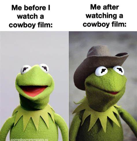 First Kermit meme with collaboration of zoomedboomertemplates.co : Kermit