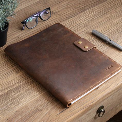 Personalized Leather Portfolio, 8.5 X 11 Padfolio, A4 Letter Size ...