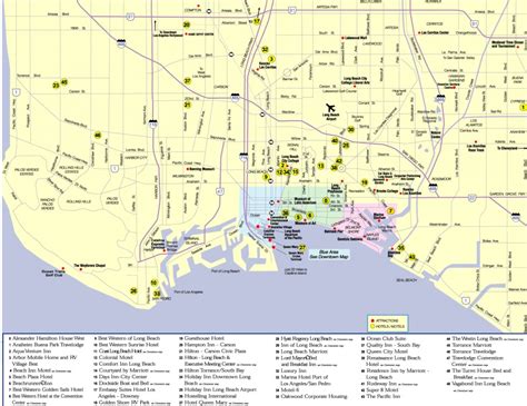 Printable Map Of Long Beach Ca - Free Printable Maps