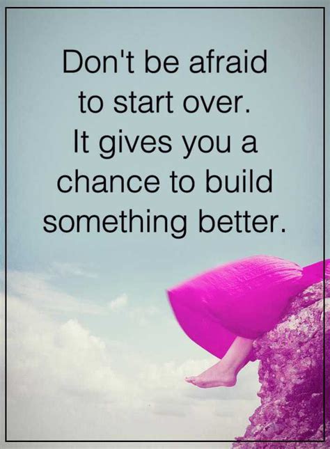 Positive Thinking Quotes Inspirational sayings 'Don't be afraid, chance ...