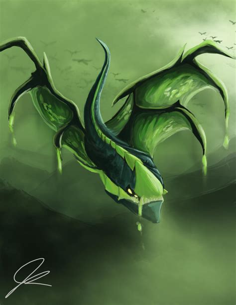 Viper DOTA 2 Fanart 'Valley of the Virulent' by Evil0cookie on DeviantArt