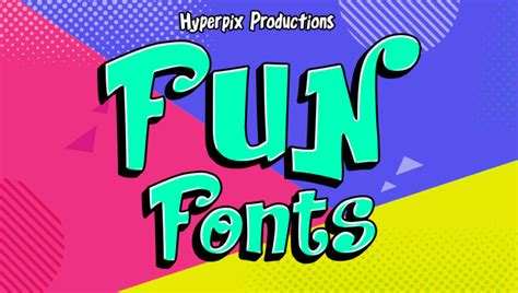 105+ Best Fun Fonts (FREE / Premium) 2024 | Hyperpix