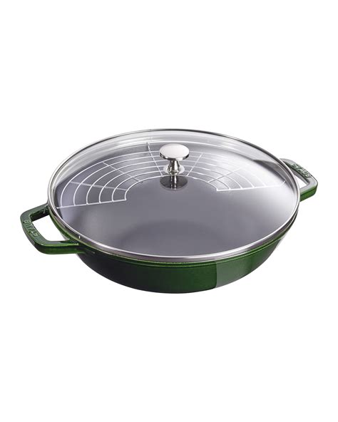 Staub Cast Iron 12-Inch Square Grill Pan | Neiman Marcus