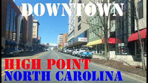 High Point - North Carolina - Downtown Drive - YouTube