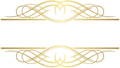 Gold clipart line, Gold line Transparent FREE for download on ...