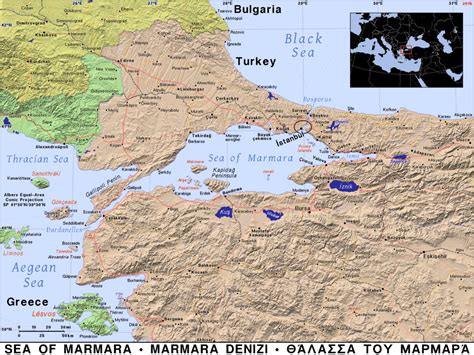 Sea of Marmara · Public domain maps by PAT, the free, open source ...