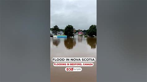 Flooding in Bedford, Nova Scotia - Canada Global warming effect - YouTube