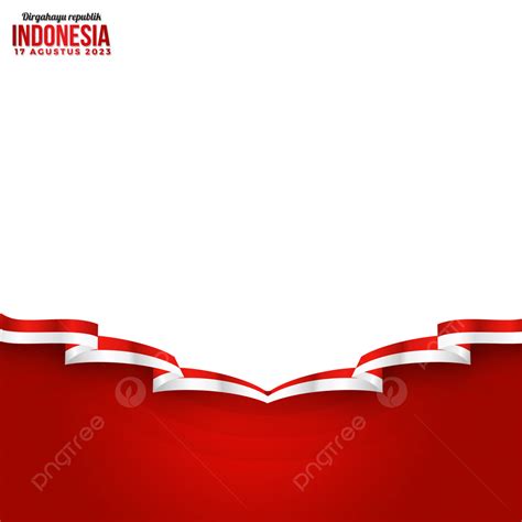 Bendera Merah Putih Indonesia Border Frame Hut Ri Ke 78, Bendera Merah ...