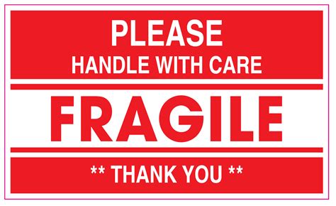 Print Out Fragile Sticker - Download this free photo about fragile ...