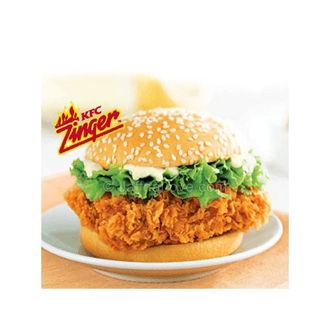 KFC Zinger Burger - JaffnaLove.com