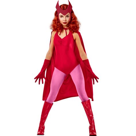 Marvel Studios WandaVision Scarlet Witch Classic Women's Costume-XLarge ...