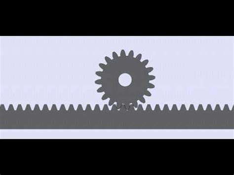 Rack and Pinion Animation