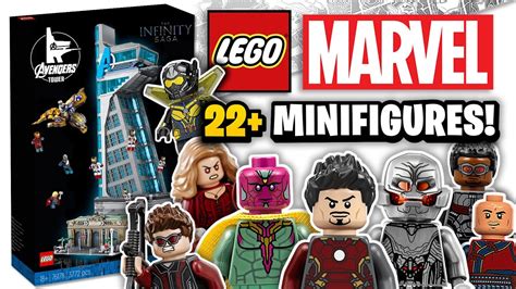 LEGO Marvel $550 Avengers Tower Minifigures Leak | Brick Finds & Flips